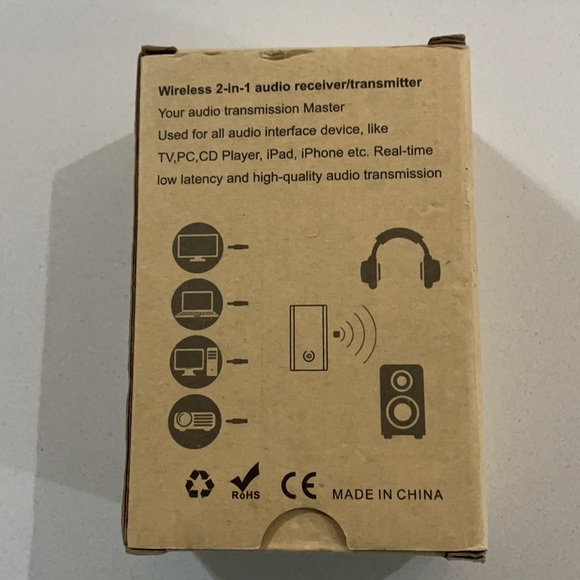 Wireless 2-in-1 audio receiver/transmitter - Picture 2 of 3
